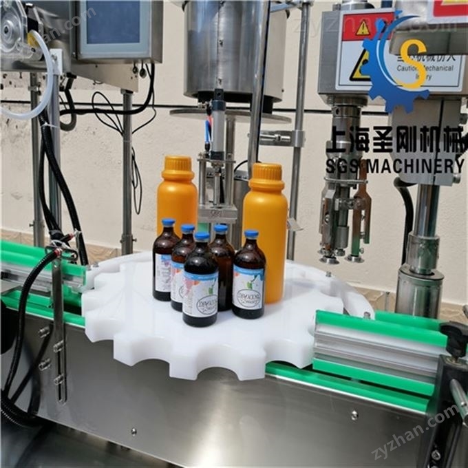 全自動西林瓶灌裝加塞軋蓋機